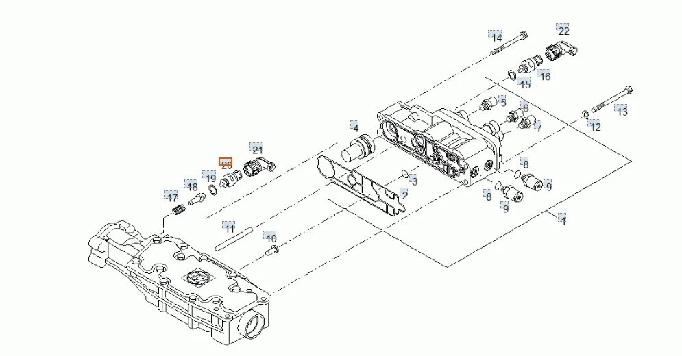 Переключение зф 16. Блок управления клапанов КПП zf16. Блок клапанов КПП ZF ман ТГА управление. Блок клапанов коробки ман ТГА. Блок управления КПП ман ТГС ЗФ 16.