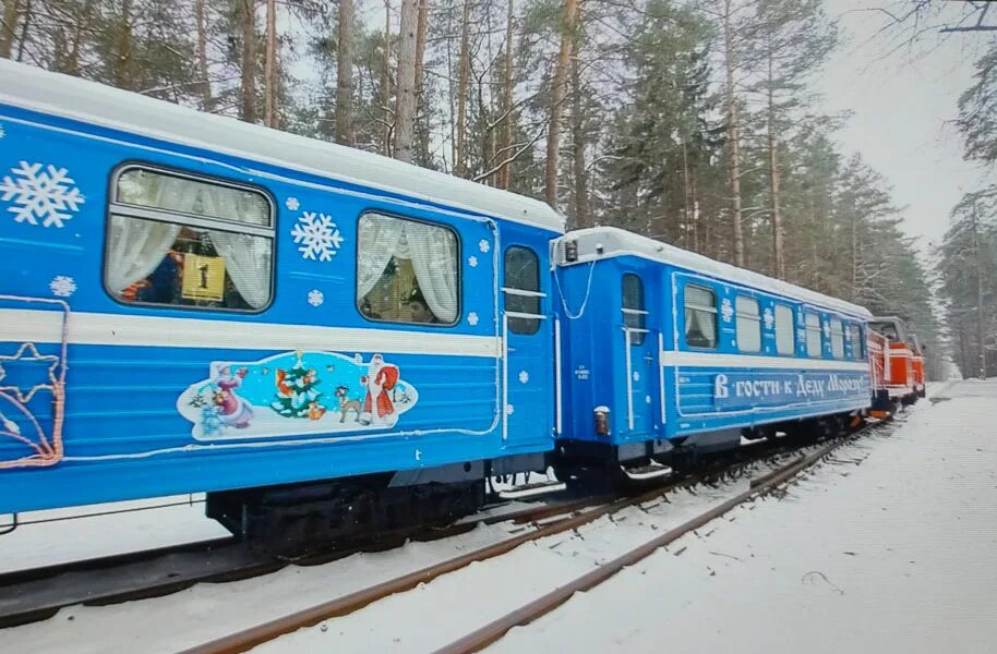 Курсируют ли поезда. Новогодний экспресс. Новогодний поезд. Новогодняя железная дорога. Детская железная дорога имени к. с. Заслонова.