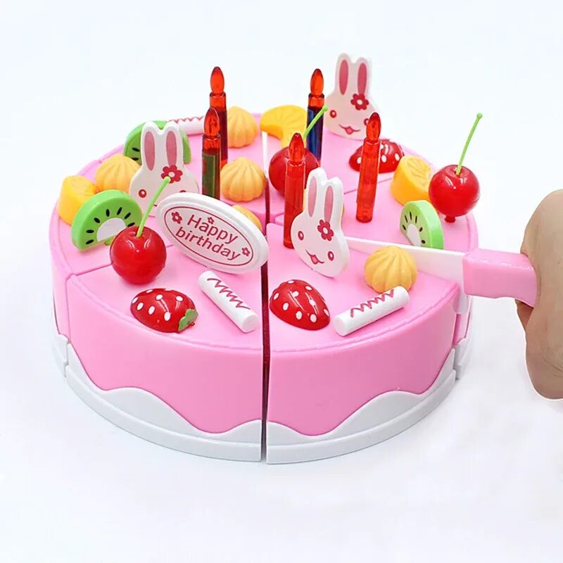 Игровой набор "тортик". Игрушечный тортик. Игрушки для девочек на день рождения. Игрушки для девочек 8 лет.