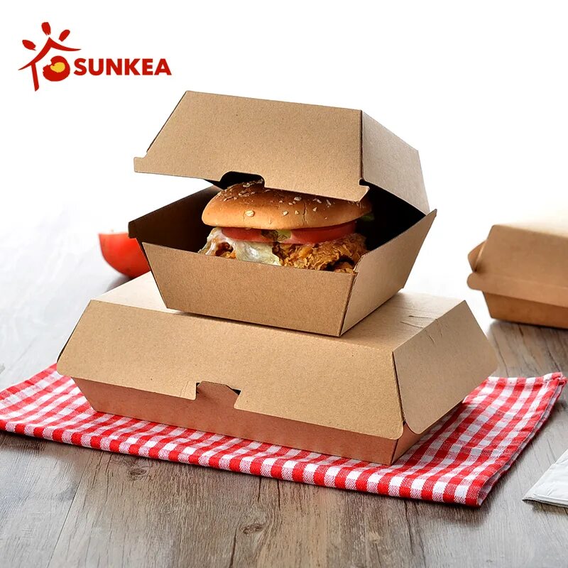 Упаковка для бургера. Коробка для бургеров. бумажная упаковка для бургера. упаковка для гамбургеров из бумаги.