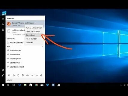 Ubuntu windows 10