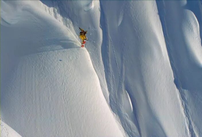 The Art of FLIGHT Travis Rice in action in Nevados de Chil. Flickr