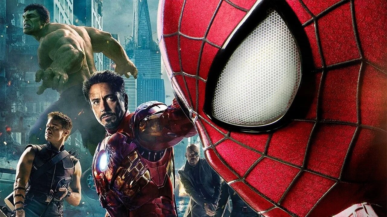 Мстители смотрят человека паука. Марвел Мстители человек паук. Marvel Avengers человек паук.