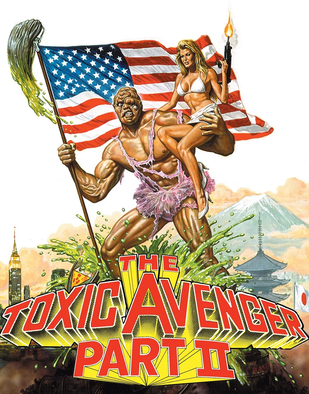 Токсичный мститель 2 (1989). Токсичный мститель / the Toxic Avenger (1984). Токсичный мститель 2 1989 постеры. The toxic avenger