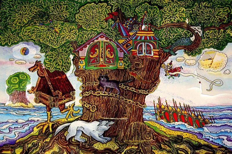 Лукоморье главные герои. Дуб пушкина у лукоморья. сказки пушкина у лукоморья дуб зеленый. у лукоморья дуб зеленысказки пушкина. сказки пушкина лукоморье.