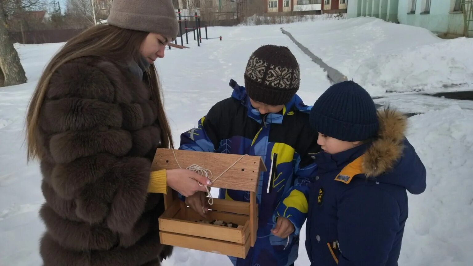 Акция день птиц в детском