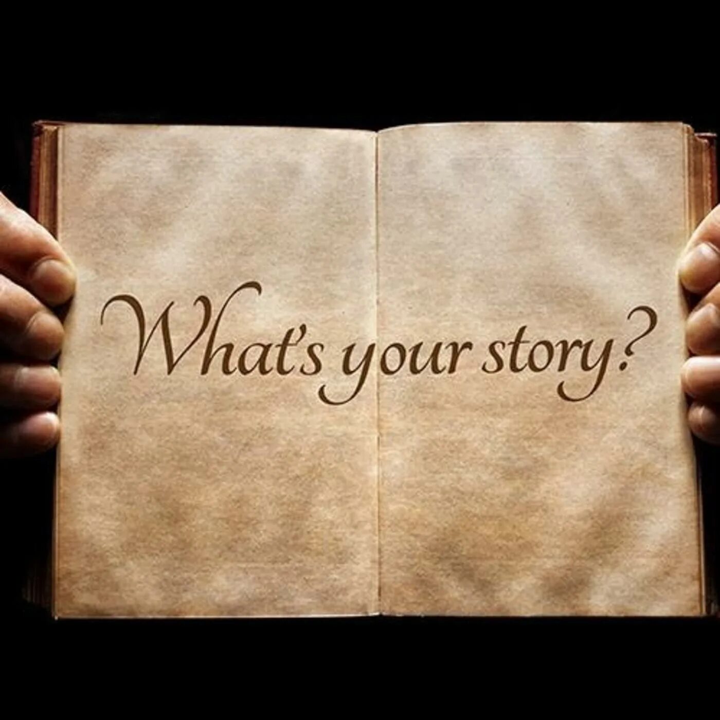 Your story. Write your story. This is your story