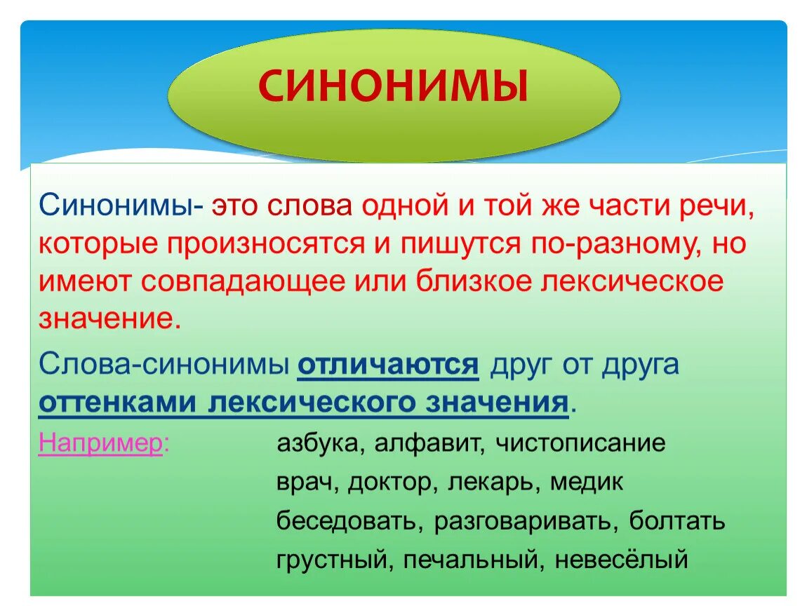 Как пишется слово оттенки. Слова синонимы. Синонимы это. Слова с близким лексическим значением. Слова полностью совпадающие по лексическому значению.