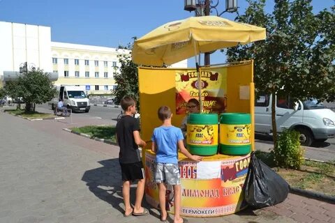 Продавец лимонадов