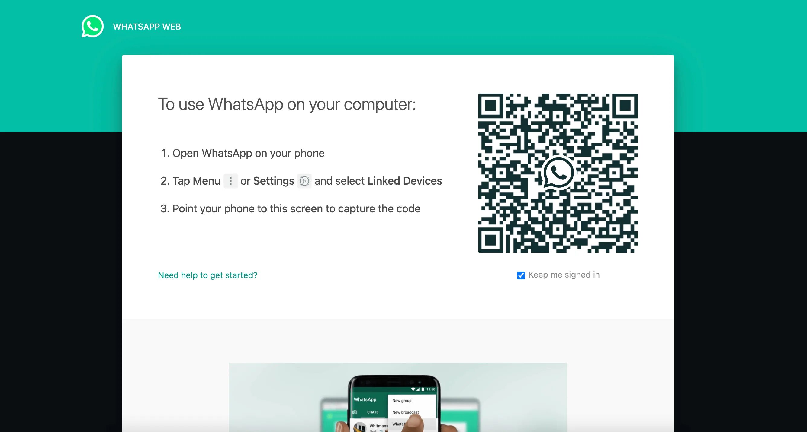 Whatsapp web telegram