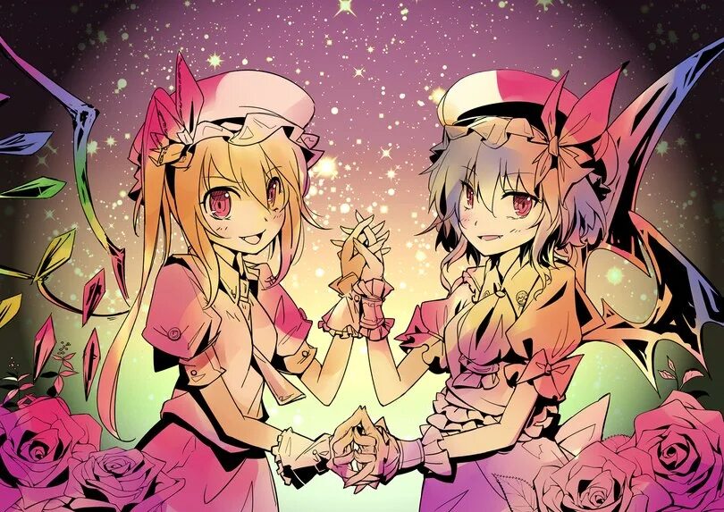 Фландре 17.5 Тохо арты. Flandre's арт. Flandre Scarlet Room.