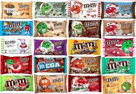 Mars m&m's ÉDITION LIMITÉE SAVEURS bonbons au chocolat VOUS CHOISI...