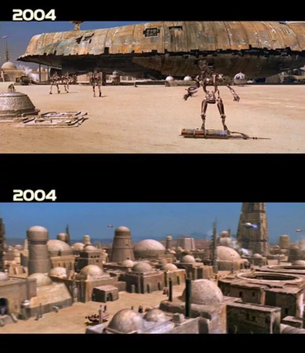 Джабба хатт 1977 человек. Оригинальная версия звездных войн. Звёздные войны новая надежда спецэффекты. Звёздные войны скрытая угроза йода. Император палпатин 5 эпизод.