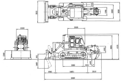 Бульдозер komatsu технические характеристики