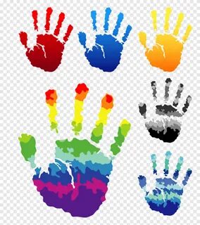 Colorful hands