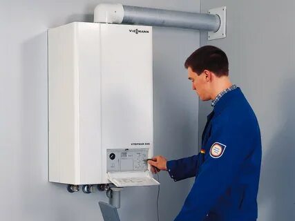 Газовый котел на предприятии
