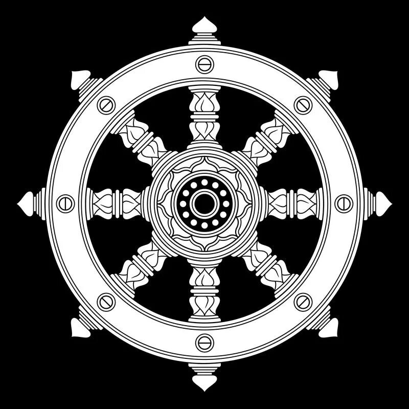 Символ буддизма Дхармачакра. Колесо Дхармы (Дхармачакра). Колесо Дхармы буддизм. Колесо Дхармачакра буддизм. Дхармачакра