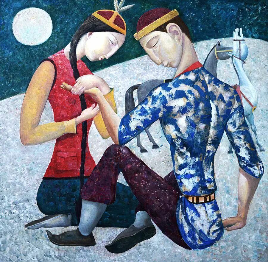 Султан Иляев. Эймурат художник Казахстан. Современная живопись Казахстана. Современные художники Казахстана