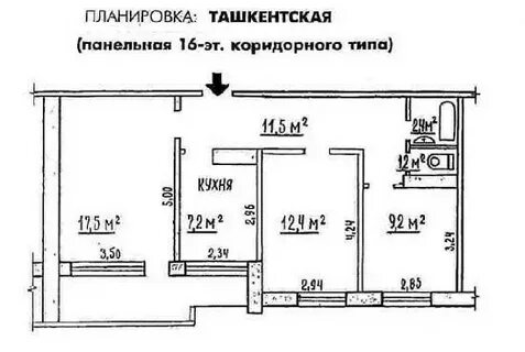 Ташкентская планировка квартир