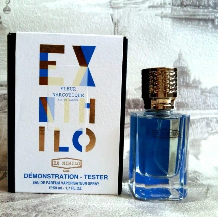 Нехило флер. Духи ex Nihilo fleur Narcotique. Духи ex Nihilo fleur Narcotique Demonstration Tester. Fleur Narcotique духи мужские. Ultramarine Blue fleur Narcotique духи.