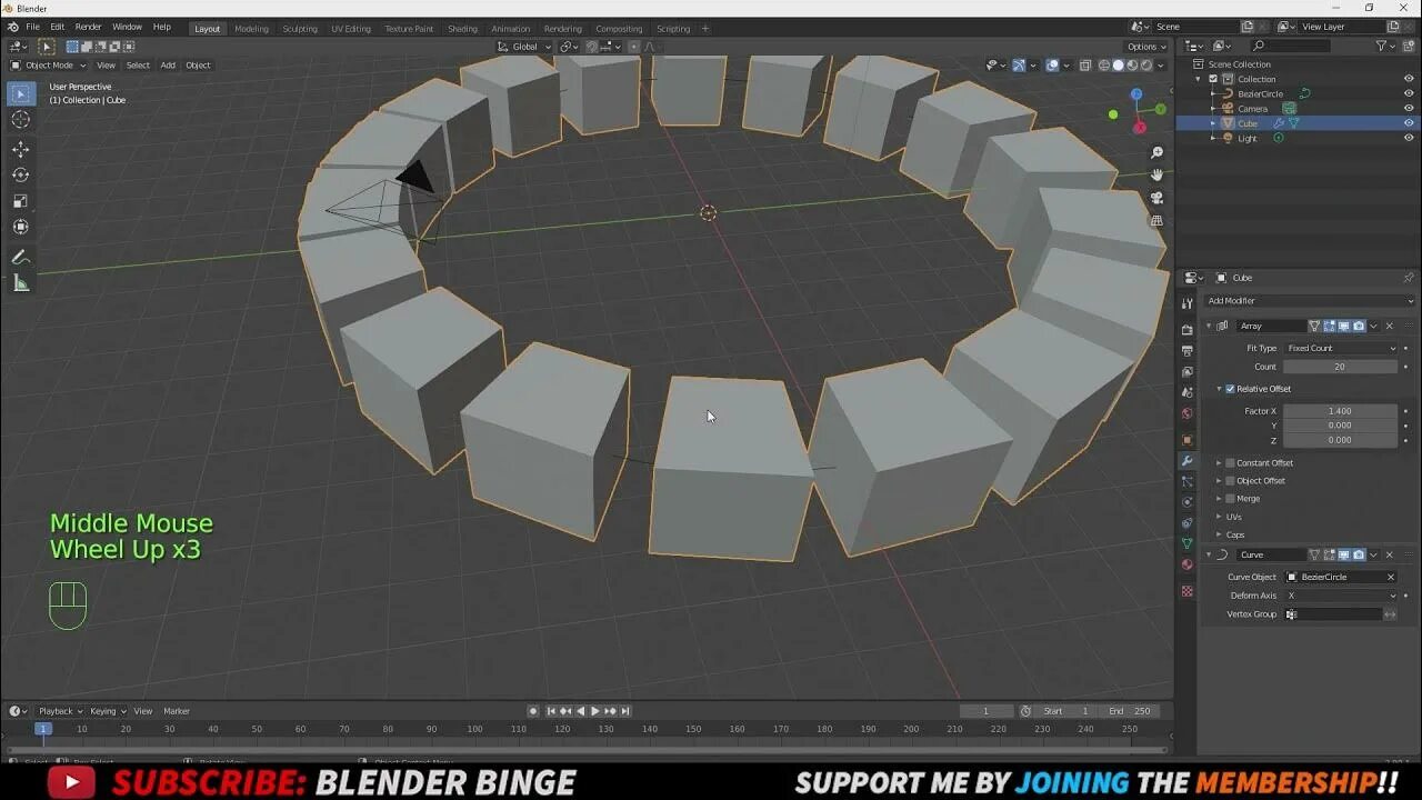 Blender массив. Массив в blender. круговой массив. круг в блендере. circle array blender.