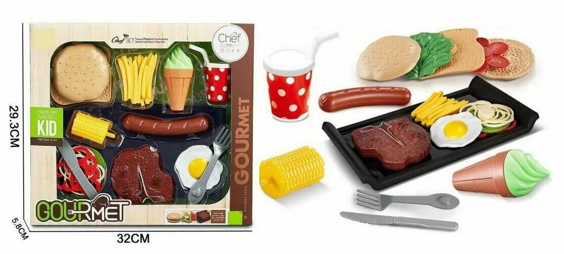 набор supermarket № 1 полесье. набор продуктов 10 пр стром у569. наборы для 5 фаст фуд. обед". набор продукты 3.