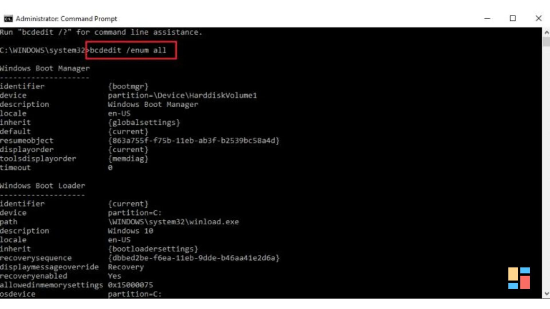 Bcdedit не удается открыть данные. Bcdedit. bcdedit windows server 2012. bcdedit boot f8 windows 7. дискперф cmd управление.