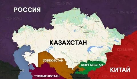 Страны соседи казахстана