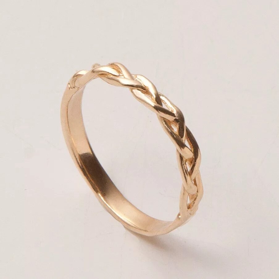 Gold 14k 18k 9k Rings. Кольцо плетеное золотое женское. Золотые кольца женские без камней. Кольцо женское без камней.