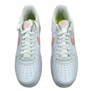 Кроссовки женские Nike Air Force 1 White Fossil Rose 2022 размер 12,5 WMS 1...