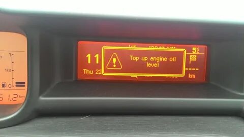 Engine oil level