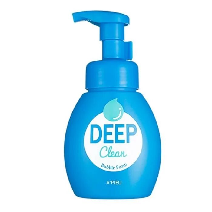 Deep cleanser foam. Пенка для лица a'PIEU Deep clean Foam Bubble Foam 200мл. APIEU пенка для умывания Deep clean. A'PIEU Deep clean Foam Cleanser. Средство для умывания Deep clean Корея.