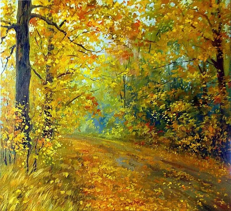 Осень живопись. Слободан трпевски художник осенние картины. Осенний живопись. Осенний пейзаж живопись. Осенний живопись.