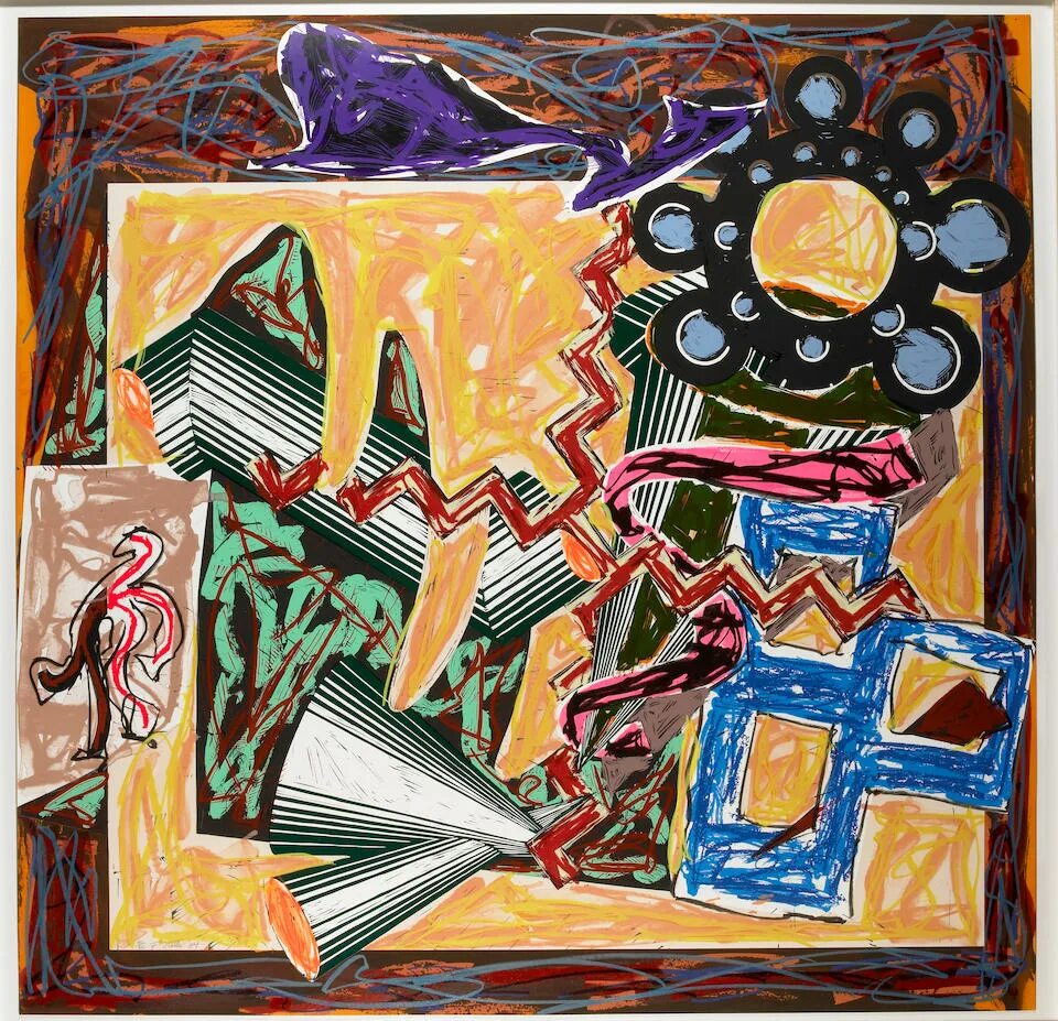 Frank Stella картины.