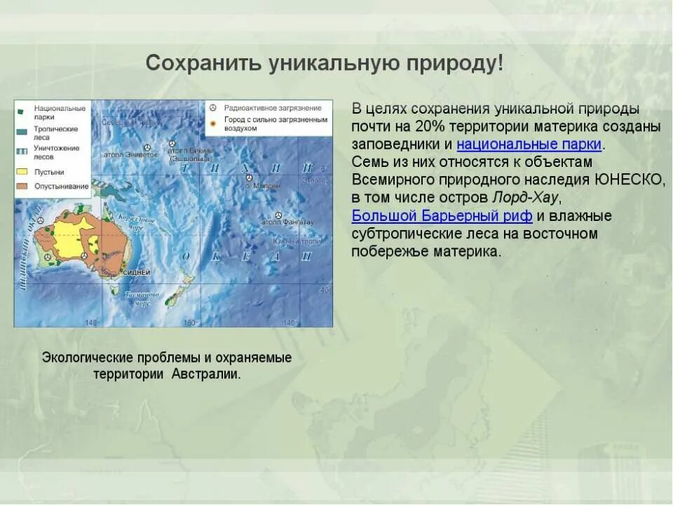 проблемы австралии