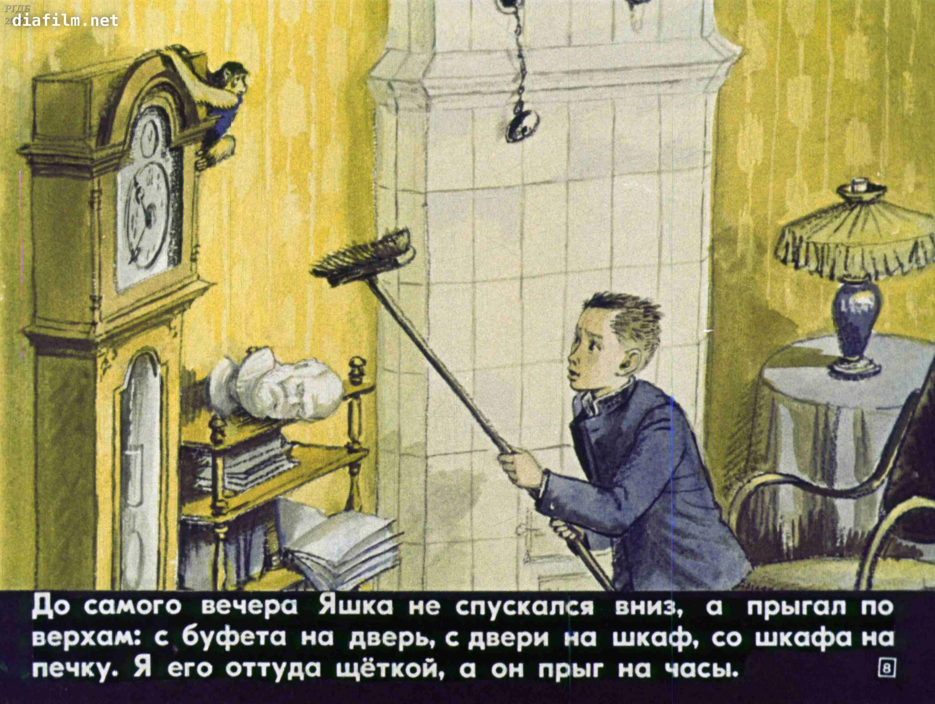 Как поступил яшка увидев