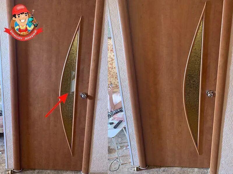 Вместо стекла в межкомнатной двери. Разбитое стекло в межкомнатной двери. Как поменять стекло в двери. Межкомнатные двери со стеклом. Реконструкция дверей межкомнатных.