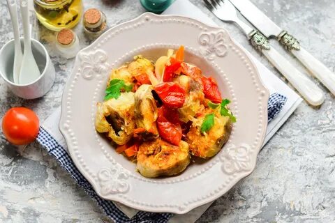 Как приготовить хек с овощами