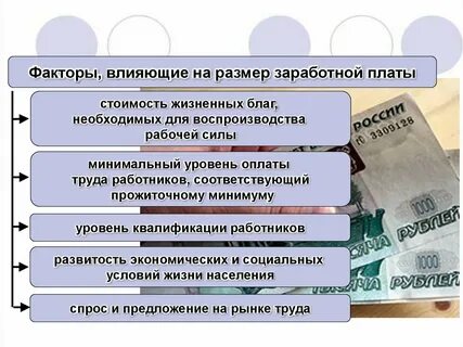 Размер официальной зарплаты