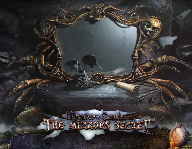 Pc secrets. Mystery Castle. Mystery Castle: the Mirror's Secret. Магическое зеркало арт фэнтези. Зеркало мистика.