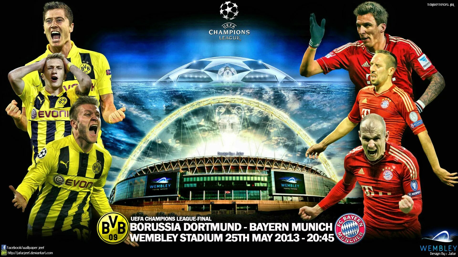 Final 2013. Champions League Final 2013. Bayern 2013. Bayern vs Borussia Dortmund.