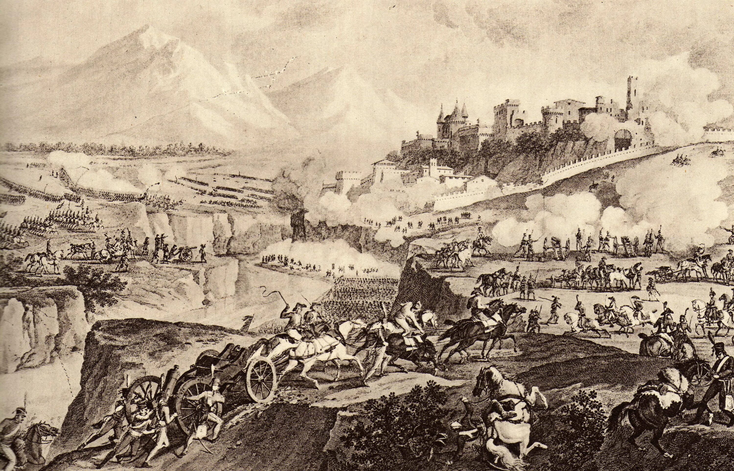 Первый итальянский поход. Битва при Кастильоне 1796. Осада Мантуи. Итальянская кампания (1796-1797). Сражение при Роверетто.
