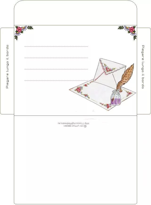 busta13.jpg (640 × 866) (With images) Handmade envelopes, Printable envelope, En