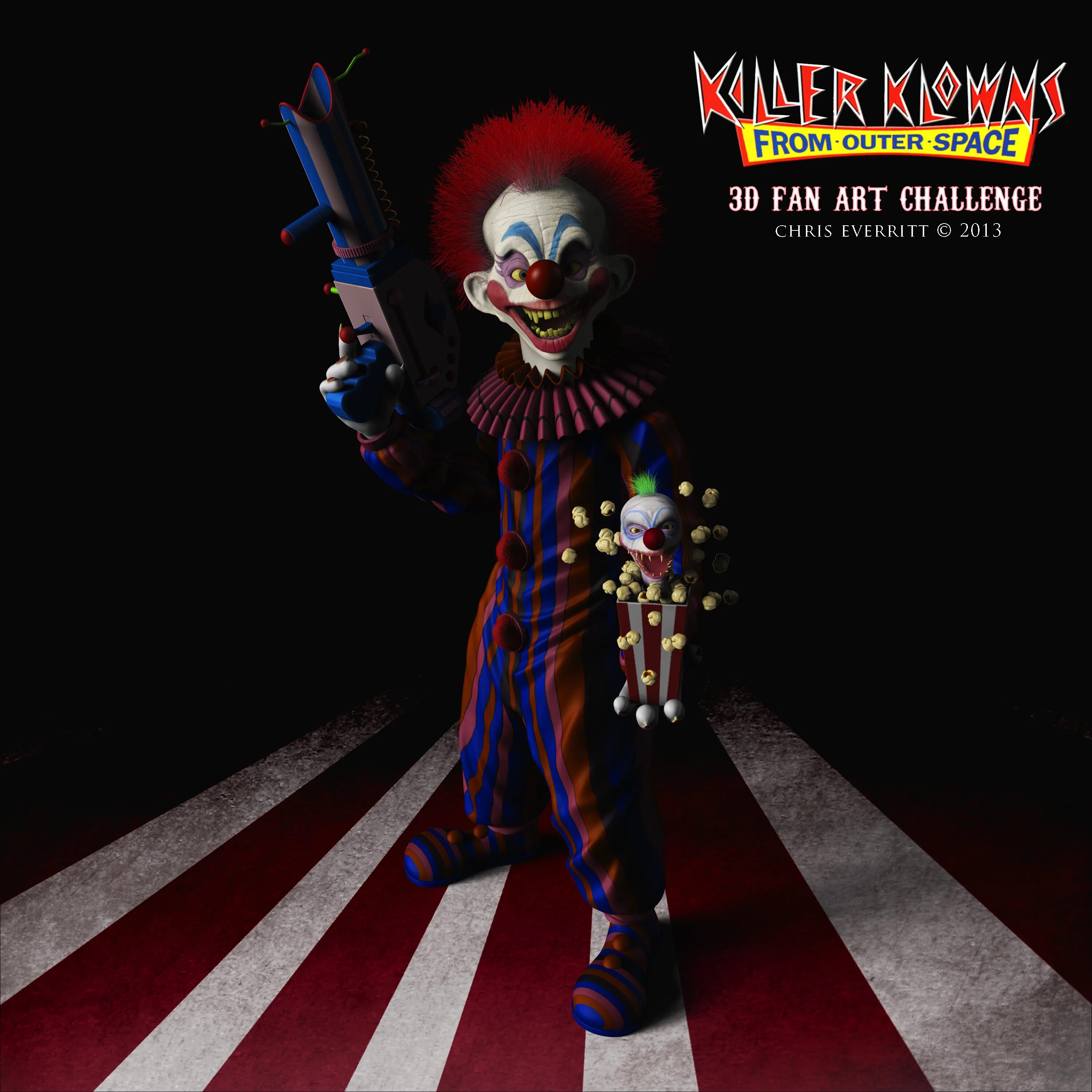 Killer klowns the game. Killer Klowns from Outer Space клоуны. Клоуны-убийцы из космоса Джо Джо. Клоуны из космоса.