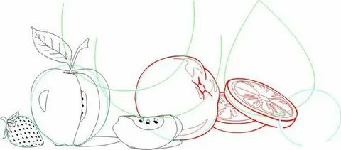 Рисуем фрукты 2 класс