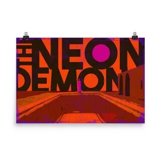 The Neon Demon Poster - Etsy 