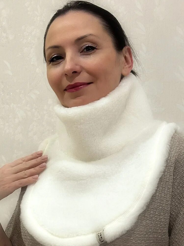 Манишка из меха. Манишка из меха