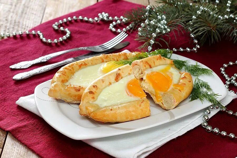 Лодочки с сыром по абхазски