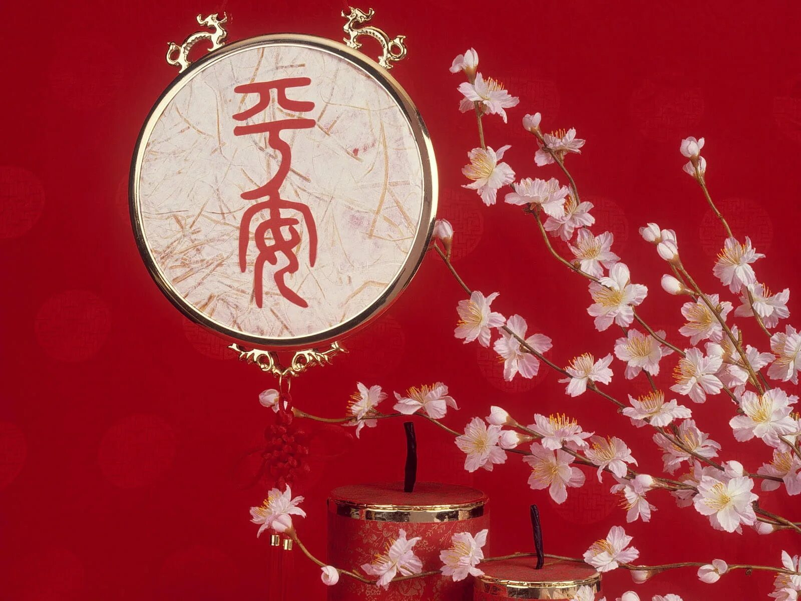 Фон китайский стиль. Картины с китайскими иероглифами. Цветочный символ Китая.