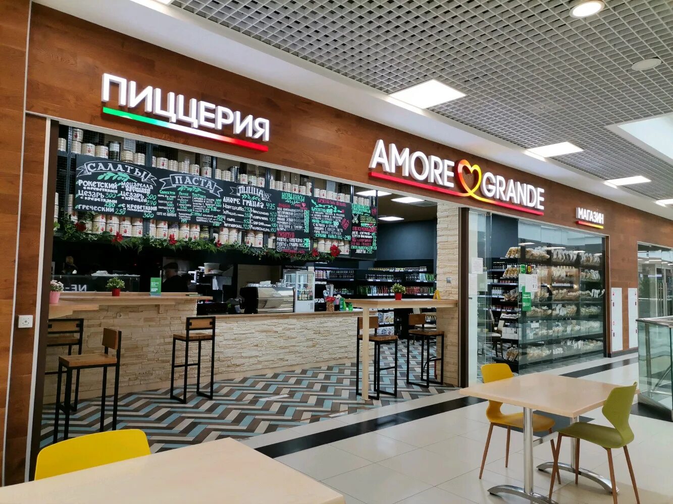 Пиццерии в тц